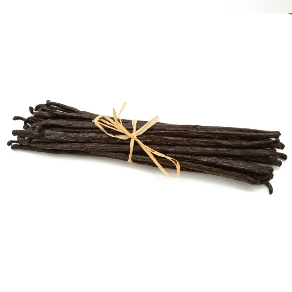 20ct Whole Vanilla Bean Pods, Dried, Grade B, Homemade